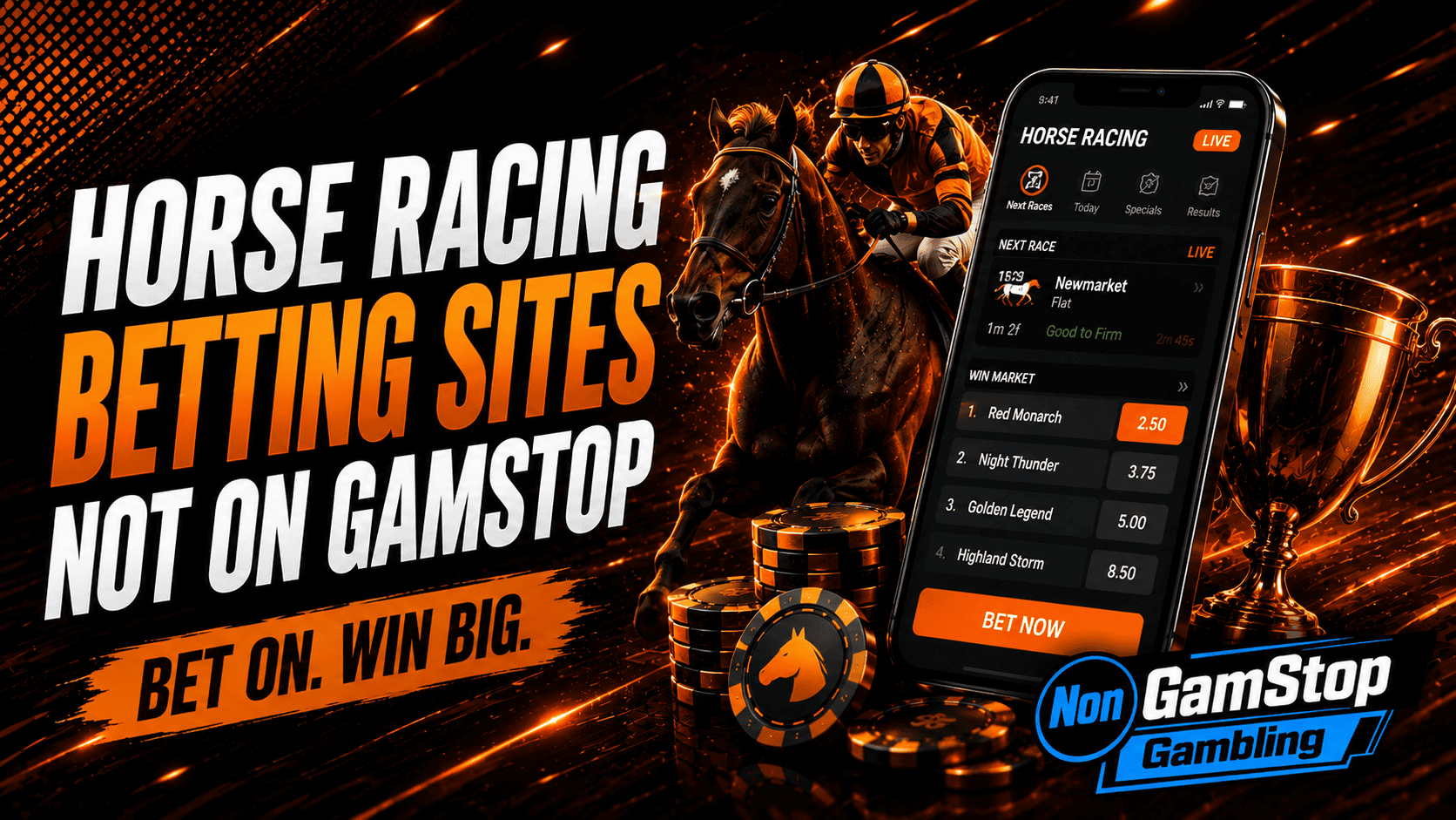 Horse Racing Betting Sites Not On GamStop
