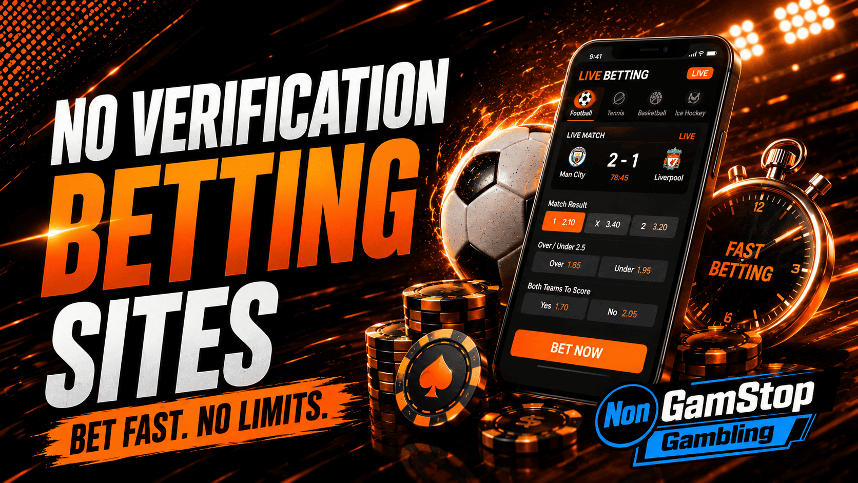 No Verification Betting Sites